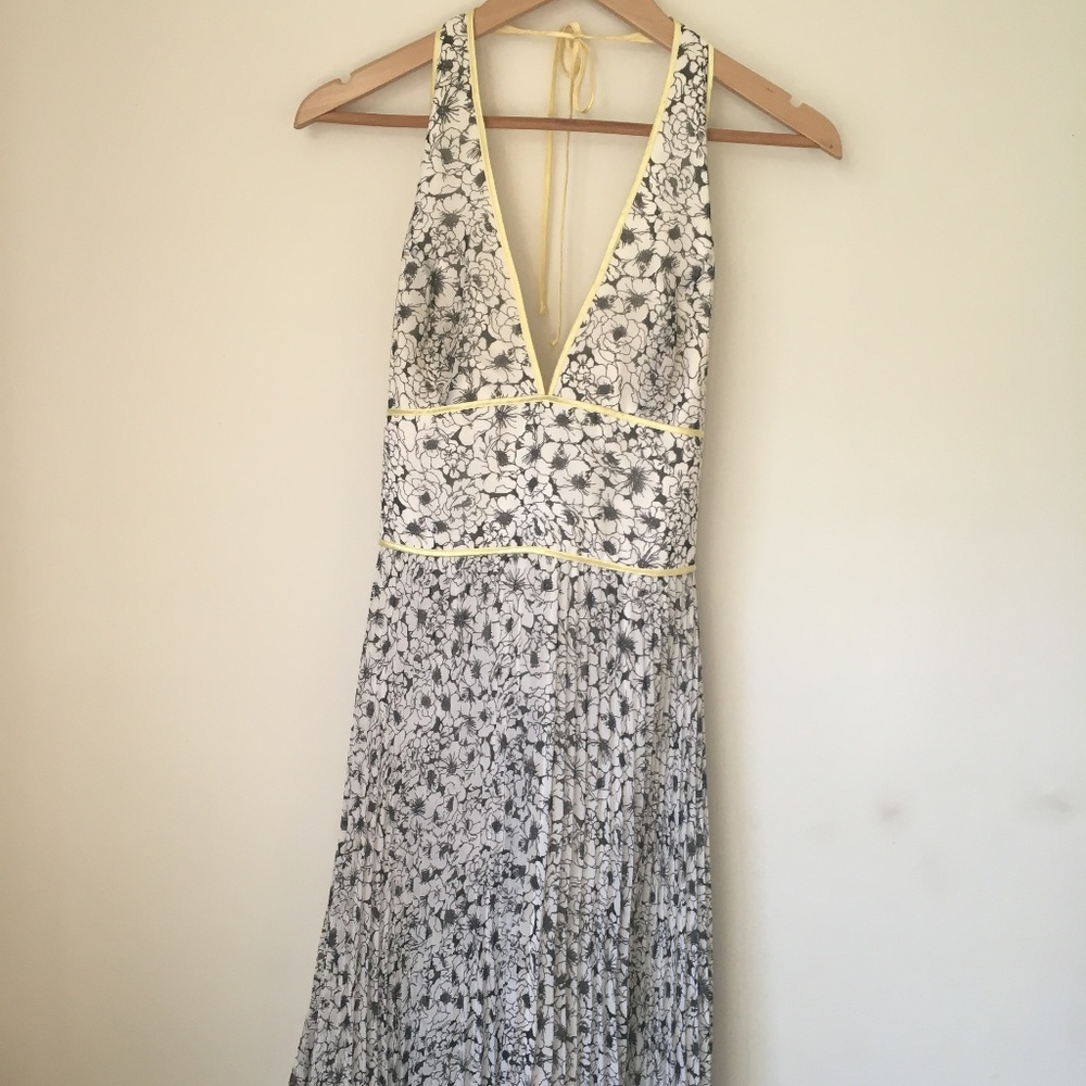 A.B.S. by Allen Schwartz halter-top cocktail dress